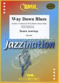 Way Down Blues for Bass Trombone (Piano reduction)
